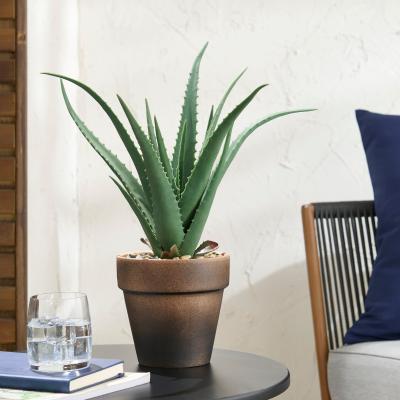 Dunelm Large Cactus 40cm Green