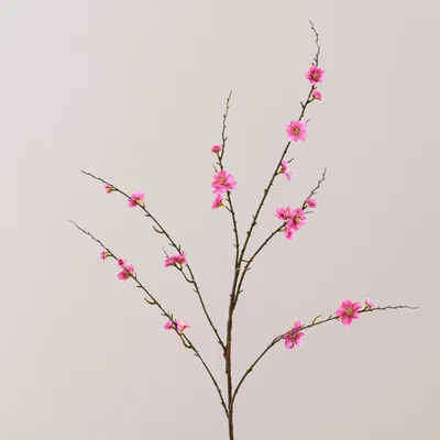 Dunelm Blossom Flower Mauve Spray 92cm Purple