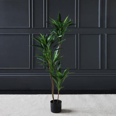 Dunelm Real Touch Green Dracaena 120cm Green