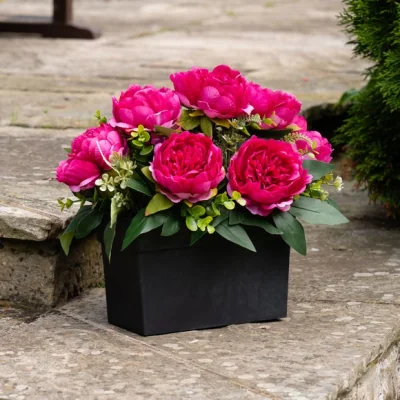 Dunelm Artificial Peony Trough