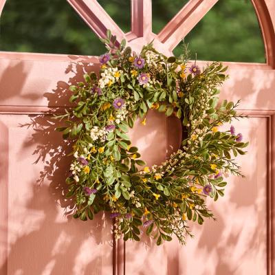 Dunelm Floral Wreath 40cm MultiColoured