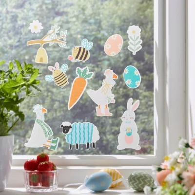 Dunelm Easter Window Cling Decorations