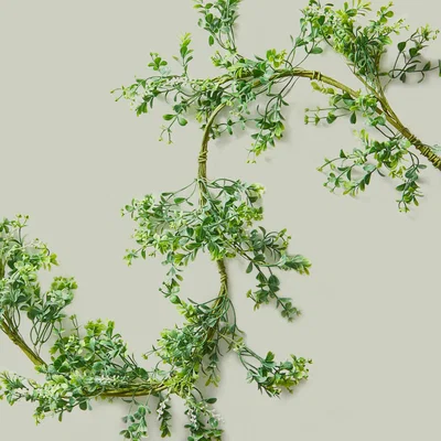 Dunelm Foliage Garland 130cm Green