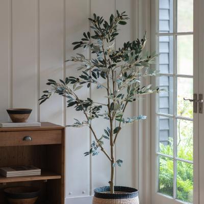 Dunelm Artificial Large Olive Tree Green
