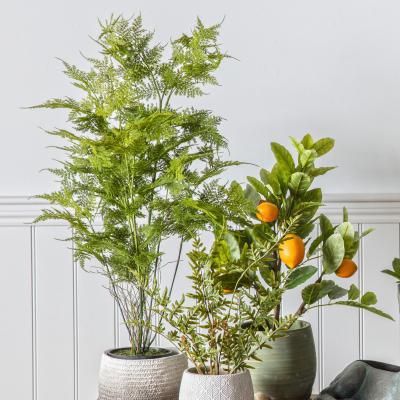 Dunelm Large Artificial Fern White