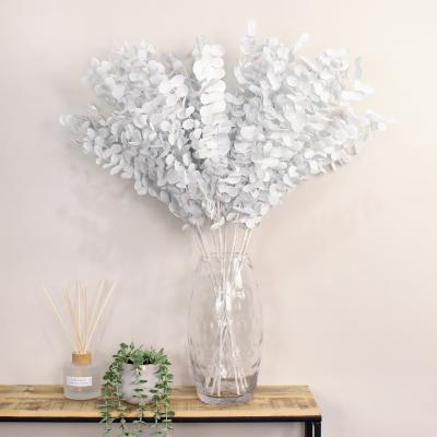 Dunelm Artificial Eucalyptus Stem 12 Pack White White