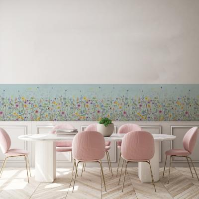 Dunelm Spring Flowers Frieze Border