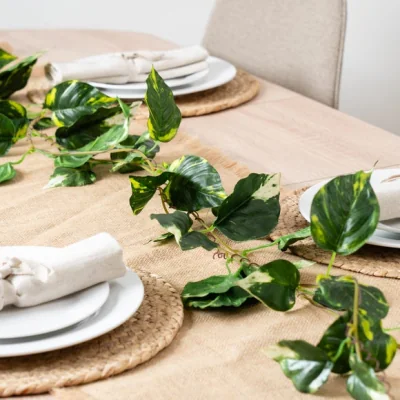 Dunelm Pack of 3 Artificial 220cm Variegated Vine Garlands