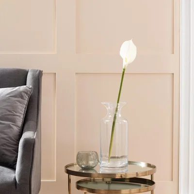 Dunelm White Calla Lily, 60cm White