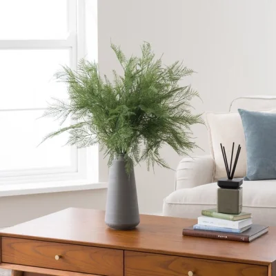 Dunelm Artificial Green Asparagus Fern Spray