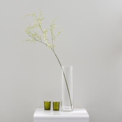 Dunelm Artificial Flocked Feather Fern Single Stem 90cm Green