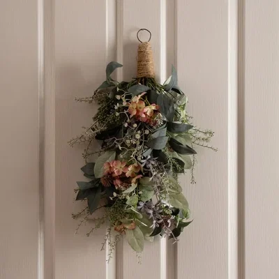 Dunelm Artificial Hydrangea Farmhouse Swag