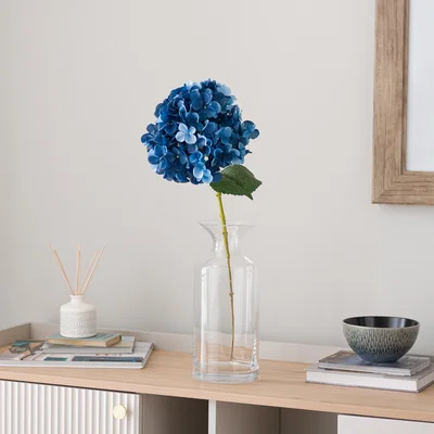 Dunelm Artificial Navy Hydrangea Stem