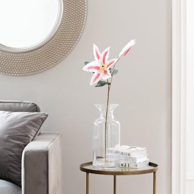 Dunelm Tiger Lily Stem, 70cm Pink