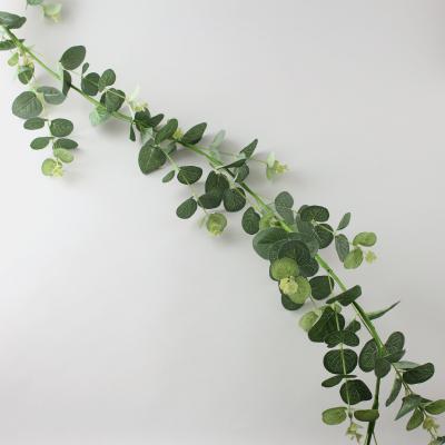 Dunelm Artificial Eucalyptus Green Garland 150cm Green