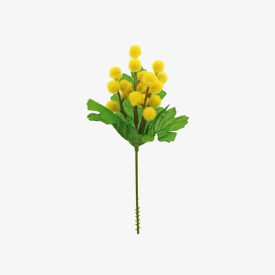 Dunelm Yellow Mimosa Pick Yellow