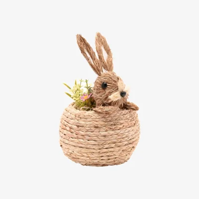 Dunelm Eggstraordinary Gift Co. Easter Bunny Faux Flower Decoration