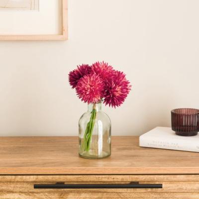 Dunelm Artificial Burgundy Chrysanthemum Bouquet