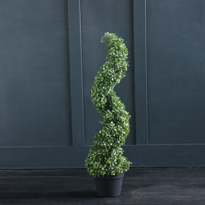 Dunelm Boxwood Spiral Topiary 90cm Green