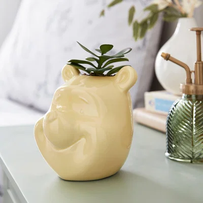 Dunelm Disney Winnie the Pooh Artificial Plant Yellow