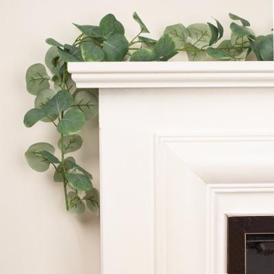 Dunelm Set of 2 Artificial Eucalyptus Garlands Green