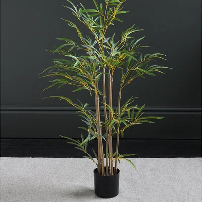 Dunelm Artificial Bamboo Tree 90cm Green