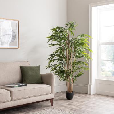 Dunelm Artificial Natural Bamboo Tree 180cm Green