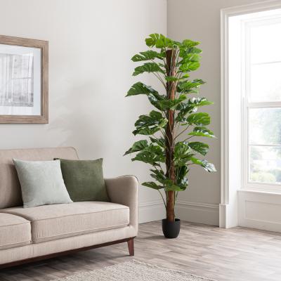 Dunelm Artificial Monstera Tree 180cm Green