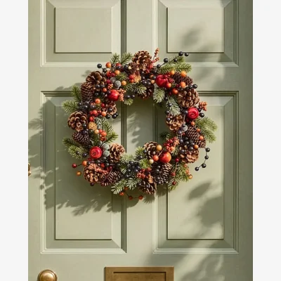 Dibor Winter Fruit Berry Wreath