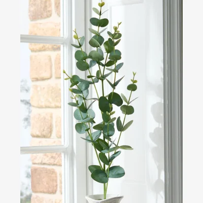 Dibor Faux Eucalyptus Spray