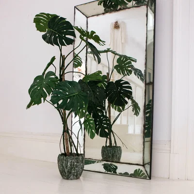 Graham & Green Large Faux Monstera Plant