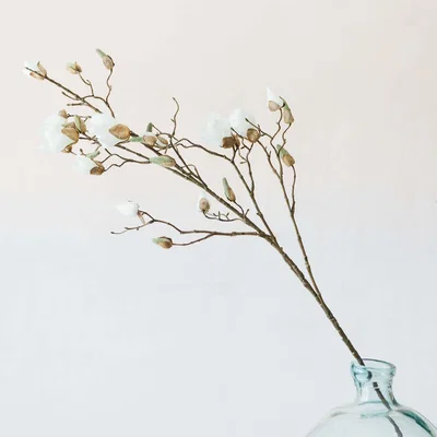 Graham & Green Faux Ivory Magnolia Branch