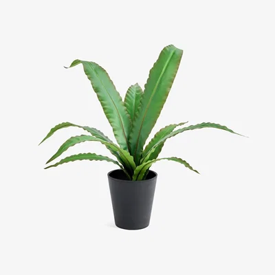 Habitat Habitat Artificial Green Birds Nest Plant - 40cm