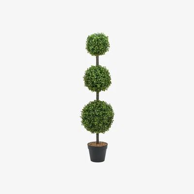 Habitat Garden by Sainsbury's Artificial Triple Ball Bay Tree In Pot