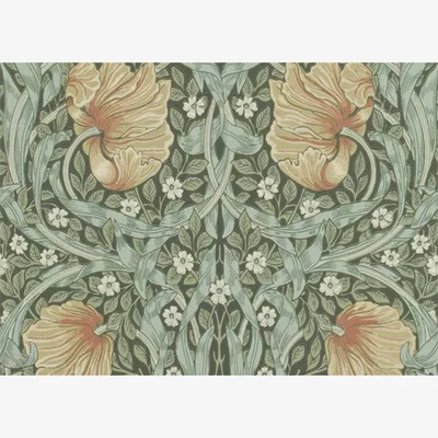 Heal's Morris & Co Pimpernel Bayleaf/Manilla Wallpaper