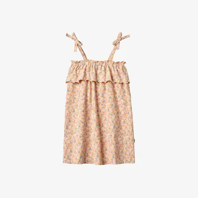 John Lewis WHEAT Kids' Anine Jersey Dress, Multi Flowers