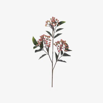 John Lewis Floralsilk Artificial Red Berry Spray, 71cm