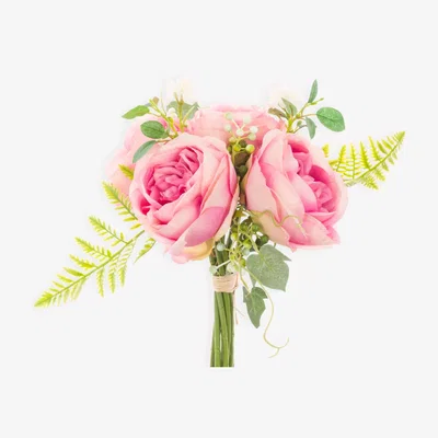 John Lewis Floralsilk Artificial Rose Foliage Bouquet