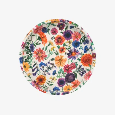 John Lewis Emma Bridgewater Garden Flowers Deep Round Printed Steel Tray