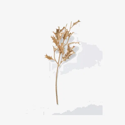 John Lewis John Lewis Holly Spray, Gold
