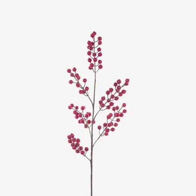 John Lewis Floralsilk Artificial Winter Berry Spray, 78cm