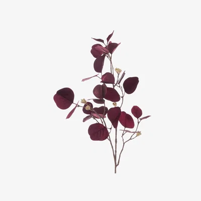 John Lewis Floralsilk Artificial Luxe Eucalyptus Spray, 81cm