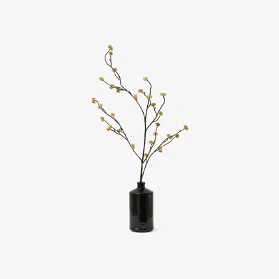 John Lewis Truly Artificial Bud in Bloom Stem, Green