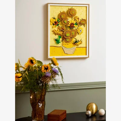 John Lewis LEGO Art Vincent Van Gogh Sunflowers Building Set 31215