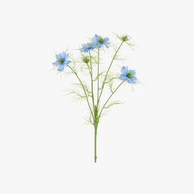 John Lewis Floralsilk Artificial Nigella Love Mist