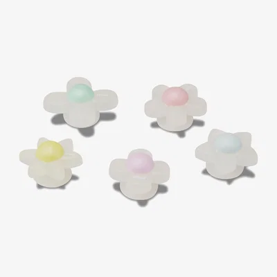 La Redoute Set of 5 Iridescent Flowers Jibbitz