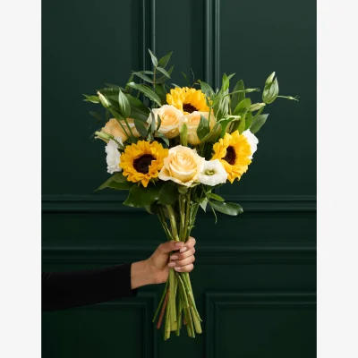 Marks & Spencer M&S Flower Market Sunflower Rose & Lisianthus Bouquet