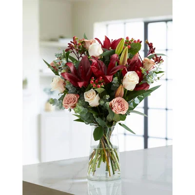 Marks & Spencer M&S Autumn Rose & Lily Bouquet