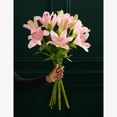 Marks & Spencer M&S Flower Market Pink Lily Letterbox Flowers