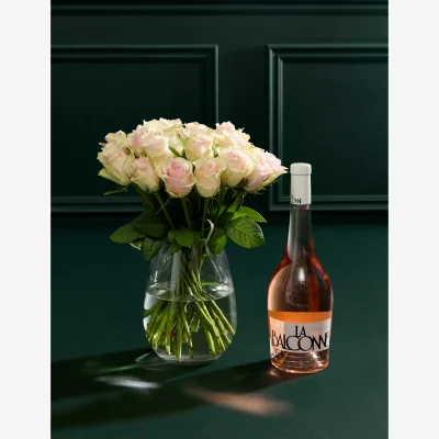 Marks & Spencer M&S Flower Market Blush Rose Abundance Bouquet with Balconne Rose